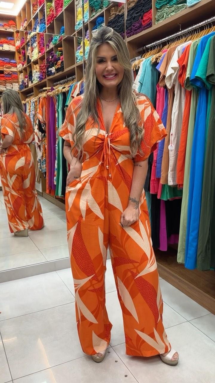 MACACÃO MALIBU LARANJA