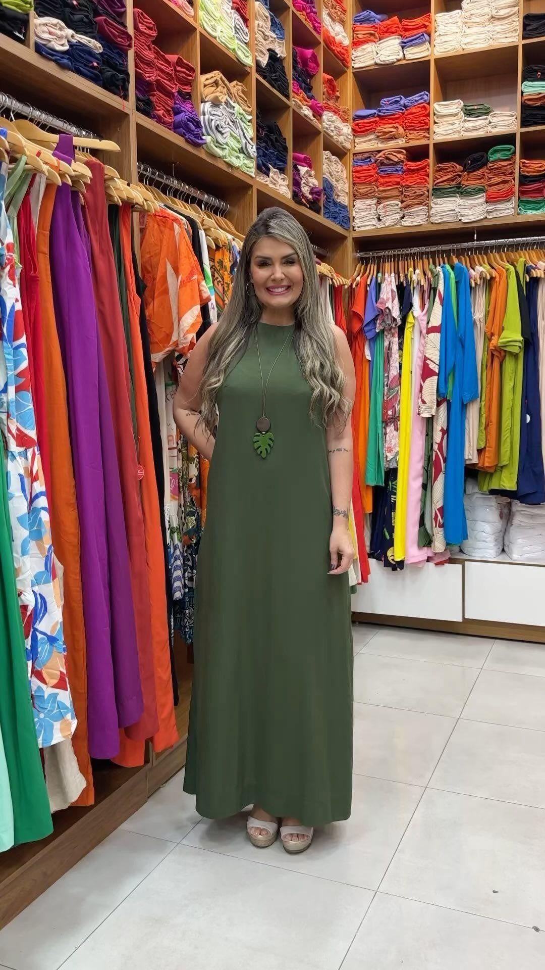 VESTIDO CAROL VERDE