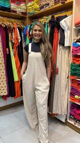 JARDINEIRA LUANA BEGE