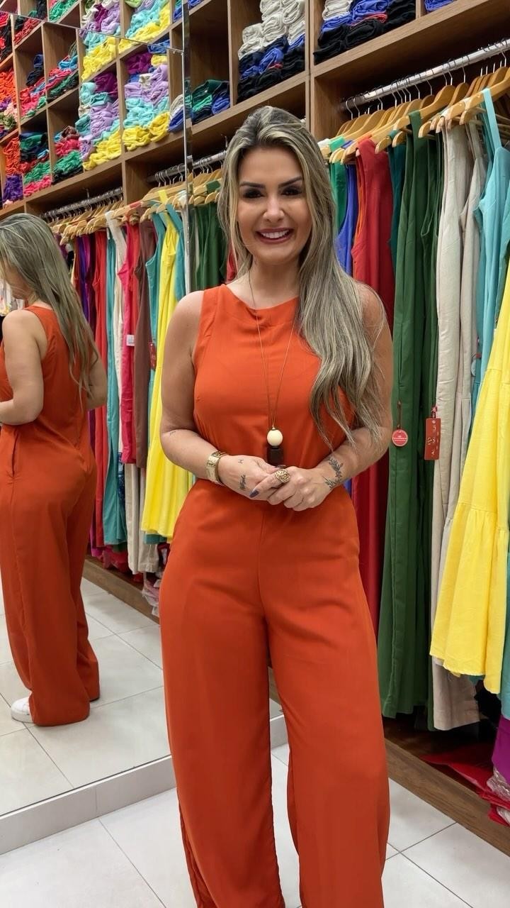 MACACÃO LAVINIA LARANJA