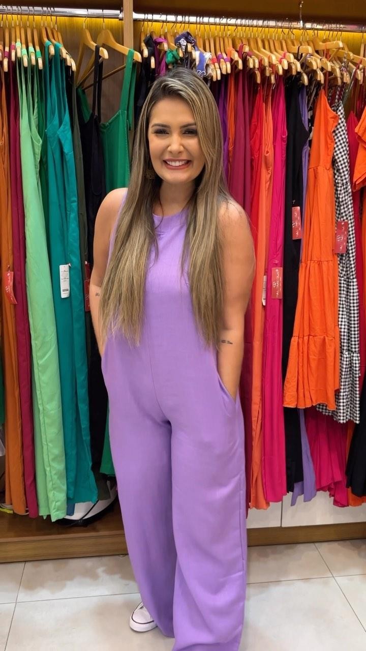 MACACÃO LAVINIA ROXA